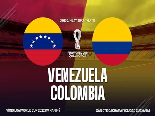 Nhận định kết quả Venezuela vs Colombia, 6h30 ngày 30/3