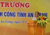 Ông Vương Bình Thạnh - Chủ tịch UBND tỉnh An Giang - phát biểu tại lễ khai trương.