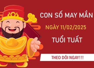 Phúc lộc song hành với số vàng tuổi Tuất 11/2/2025 thứ 3