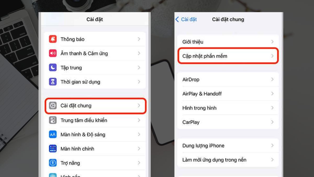 Cách cập nhật ios 14 cho iphone 6 plus bằng tính năng tự động