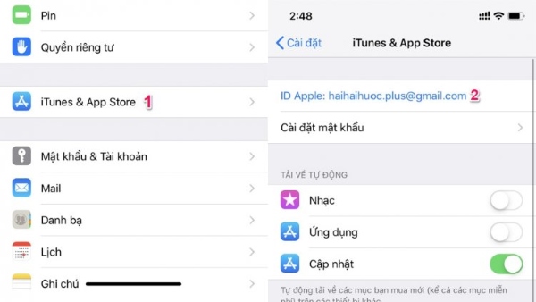 Mở ứng dụng Cài đặt (Settings) trên iPhone của mình.