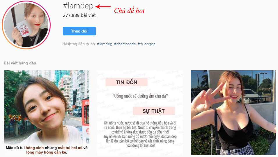 Chia sẻ nội dung chất lượng để tăng follow instagram