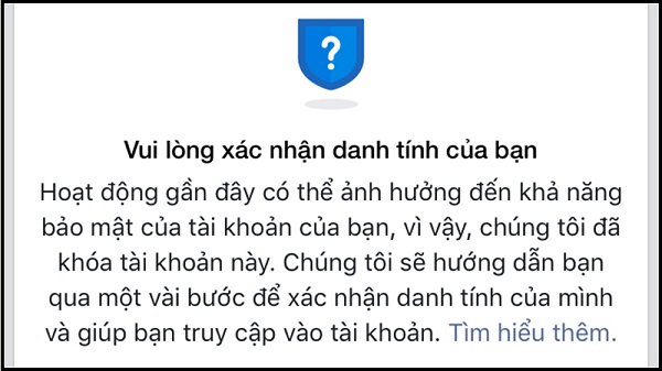 Xác minh danh tính Facebook