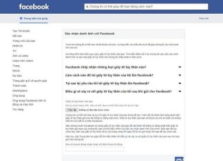 Cách xác minh danh tính facebook bằng cmnd