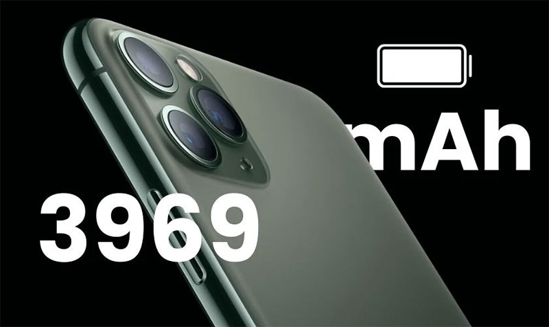 Dung lượng pin iphone 11 pro max là bao nhiêu?