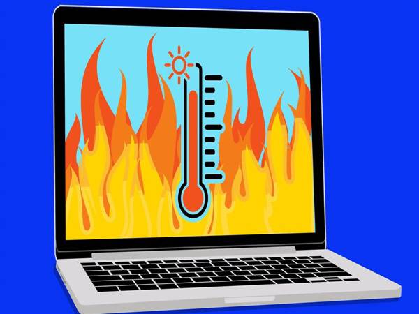 Laptop bị nóng do sử dụng lâu dài và đa nhiệm