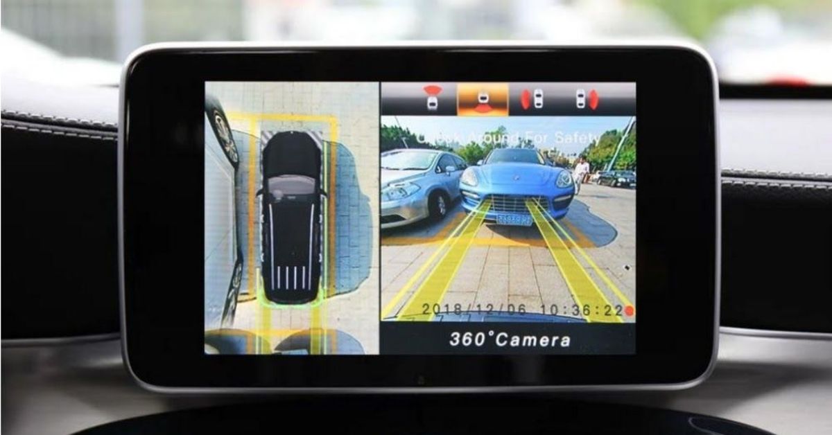 Cơ chế hoạt động của camera 360 độ ô tô
