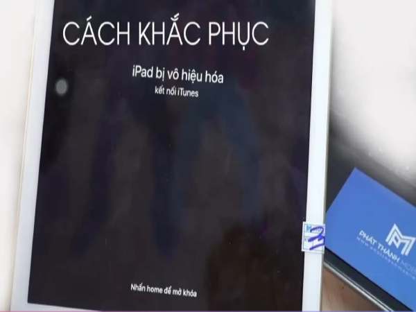 Khôi phục Ipad bằng chế độ DFU