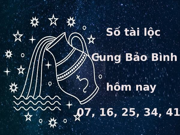 Bật mí những con số tài lộc cung Bảo Bình hôm nay