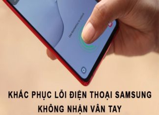 Lỗi cảm biến vân tay Samsung: Nguyên nhân và cách xử lý