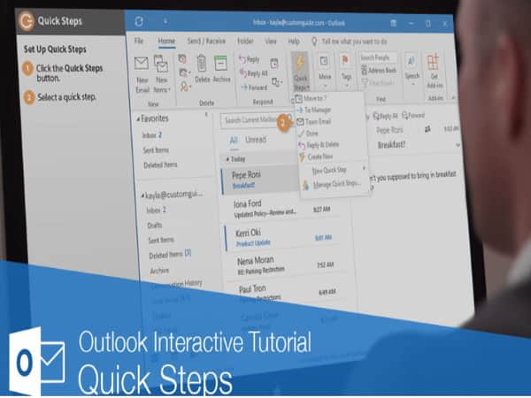 Tận dụng Quick Steps để tự động hóa