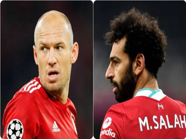 Arjen Robben / Salah là những tiền đạo cánh phải nổi bật