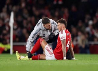 Tin thể thao: Ác mộng chấn thương của Arsenal xuất hiện lại Tin thể thao: Ác mộng chấn thương của Arsenal xuất hiện lại