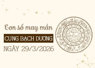 Bật mí con số may mắn ngày 29/03/2026 cung Bạch Dương