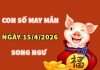 Con số may mắn hôm nay 15/4/2026 thứ 4 cung Song Ngư Con số may mắn hôm nay 15/4/2026 thứ 4 cung Song Ngư
