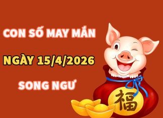 Con số may mắn hôm nay 15/4/2026 thứ 4 cung Song Ngư
