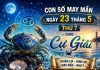 Con số may mắn ngày 23 tháng 5 thứ 7 cung Cự Giải