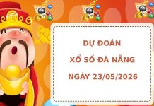 Dự đoán xổ số Đà Nẵng ngày 23/5/2026 thần tài